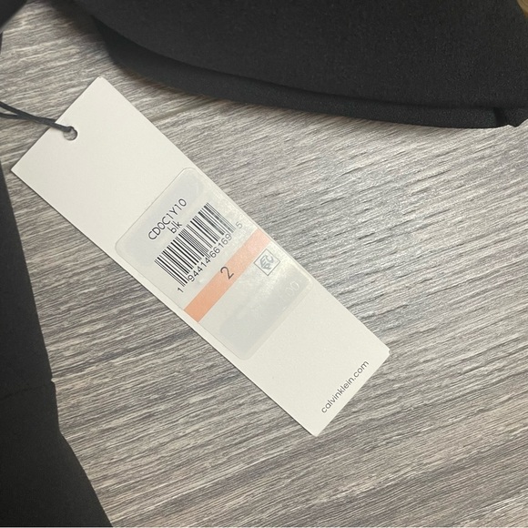 Calvin Klein A-Line Sheath Dress with Button Detail Size 2 0134 - Picture 5 of 11